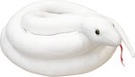 Plush White Snake 110 cm