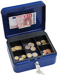 Cash Box with Lock Red ΚΕΡ-0030