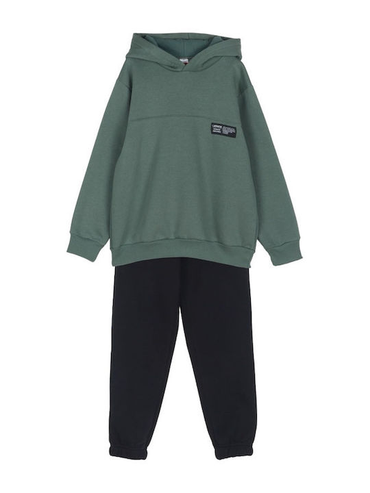 Joyce Kids Sweatpants Set Green