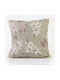 Borea Sofa Cushion Design 74 100% Cotton Ecru 45x45cm