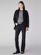 Women's Jean Trousers Flared in Slim Fit Black