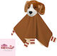 Happymals Πανάκι Μωρού Sweet Sleep: Beagle Καφέ