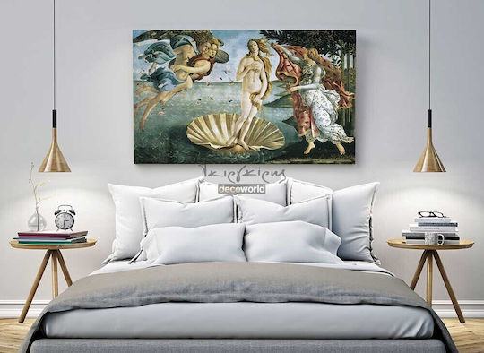 Gemälde Replik von Sandro Botticelli auf Segeltuch 80x120 cm