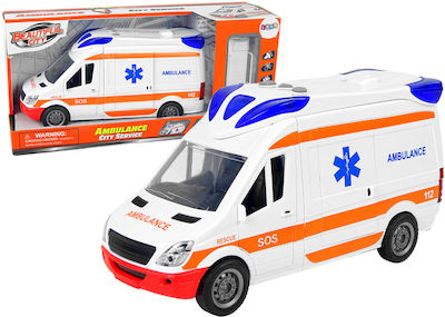 Interactive Car Ambulance Pull Back for 3++ Years