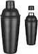 3-piece Cobbler Cocktail Shaker 0.8 L Black