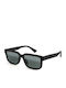 Maui Jim Men's Sunglasses with Black Plastic Frame and Black Lens AF655-02