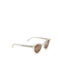 Maui Jim Sunglasses with Transparent Plastic Frame and Brown Lens MJ841-21D