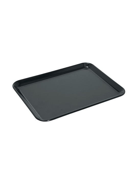 Melamine Food Display Tray 300x190x17mm Black Hendi 569108