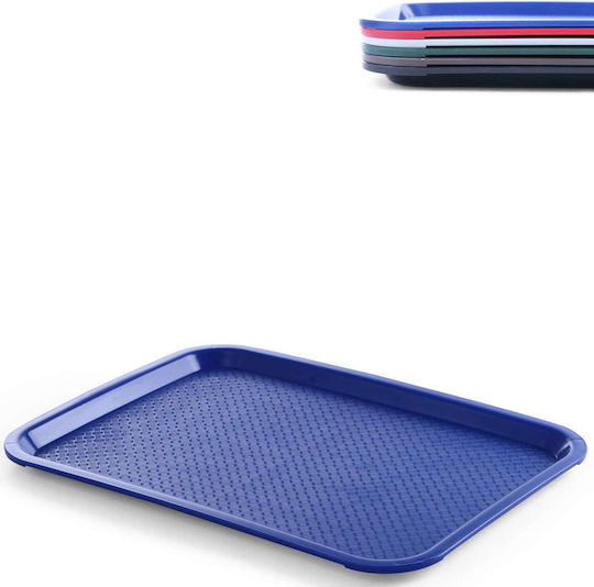 Polypropylene Fast Food Tray 30.5x41.5cm Blue