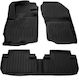 Umbrella Set Covorașe Față și Spate 4buc din Furtun pentru Mitsubishi Outlander 2012-2021 Negre