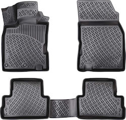 Umbrella Σετ Μπροστινά και Πίσω 4τμχ για Nissan Qashqai II (J11) 2013-2021 Μαύρα Umbrella Σετ Μπροστινά και Πίσω 4τμχ για Nissan Qashqai II (J11) 2013-2021 Μαύρα