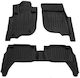 Umbrella Σετ Μπροστινά και Πίσω Πατάκια 4τμχ για Mitsubishi L200 2015+ Μαύρα
