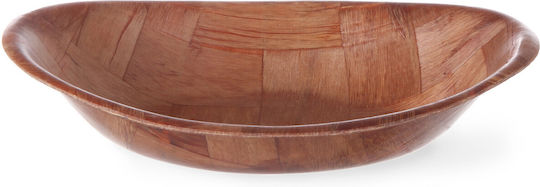 Oval Wooden Kitchen Bowl 230x180mm Hendi 425602