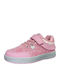 Kids Sneakers with Scratch Pink