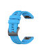 Techsuit Strap Silicone Blue (Garmin Instinct)