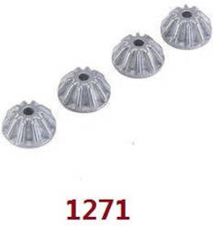 Wltoys 144001-1271 10t Differential Asteroid Gear Set Zinc Alloy RC Car Spare Part