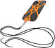 Universal Smartphone Cord Silicone Extendable Adjustable 90cm Orange