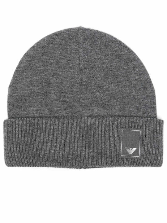 Beanie Unisex Beanie Knitted in Gray color