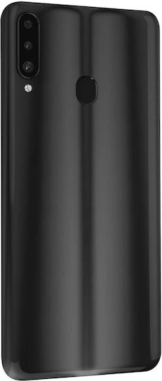 Akkudeckel Samsung Galaxy A20s Kameralinse Schwarz