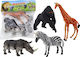 Miniature Toy Set Of African Animal