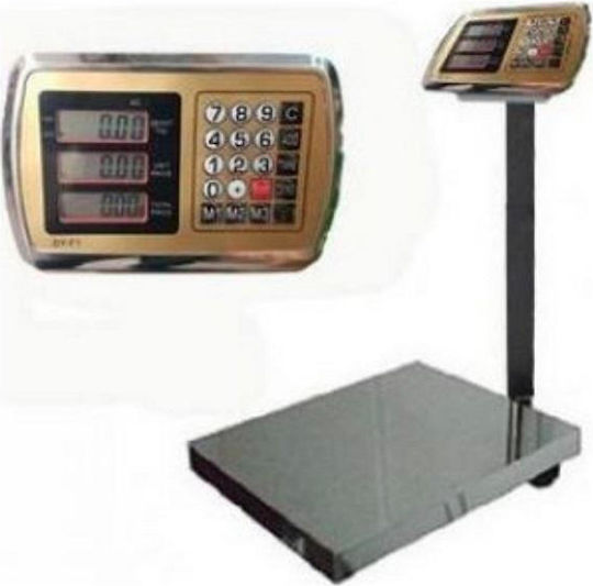Electronic Platform Scale with Weighing Capacity of 500kg and Division 200gr