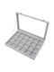 Кутия За Бижута Сив 20x15x5.2см