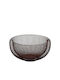 Espiel Fruit Bowl Metallic Red 36x36x15cm