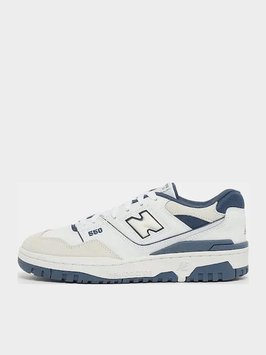 New Balance 550 Sneakers White Dusty Blue