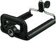 Universal Smartphone Holder Tripods Clip Standard Screw Black
