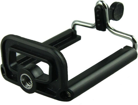 Universal Smartphone Holder Tripods Clip Standard Screw Black