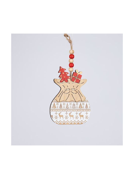 Wooden Sack Ornament