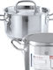 Hendi Deep Pot made of Aluminum 1.5lt / 16cm