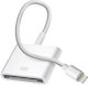 Lightning-auf-30-Pin-Ladekabel-Adapter Weiß