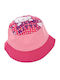 Superheroes Kids' Hat Fabric Pink