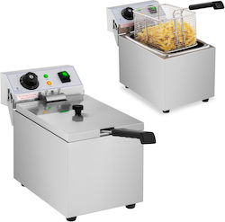 Royal Catering Oil Fryer 8lt Silver