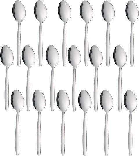 Hendi Löffelset Kaffee/Tee Edelstahl Silber 13.8cm 24Stück