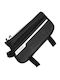 Bike Phone Bag Waterproof Storage Handlebar Frame Attachment Black