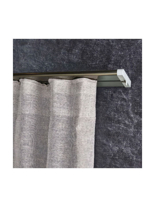 Anartisi Phantom One-Way Metallic Curtain Track...