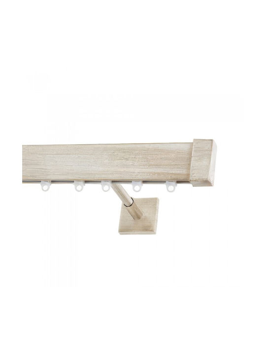 Anartisi Ideal One-Way Metallic Curtain Track 3...