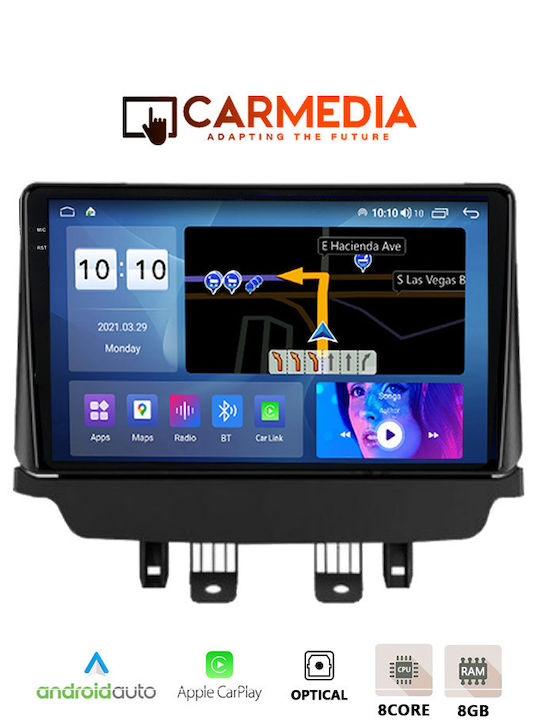 Carmedia Sistem Audio Auto pentru Mazda CX-3 2014+ (Bluetooth/USB/WiFi/GPS/Apple-Carplay/Android-Auto) cu Ecran Tactil 9.5"
