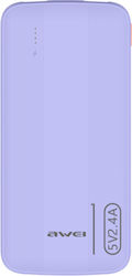 Awei P20K Power Bank 10000mAh with 2 USB-A Port...