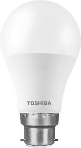 Toshiba LED-Lampe 8.5W für Fassung B22 und Form A60 Kühles Weiß