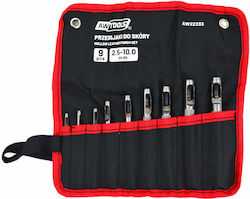 Awtools Leather Punch Set 9pcs