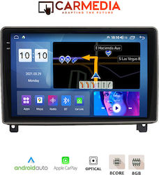 Carmedia Car-Audiosystem für Peugeot 407 2004-2011 (Bluetooth/USB/WiFi/GPS) mit Touchscreen 9.5"