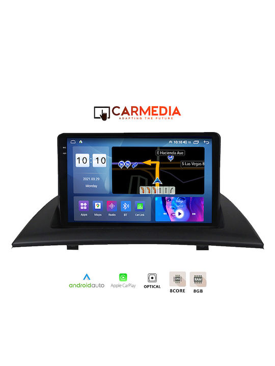Carmedia Автомобилна Аудио Система (Блутут/USB/WiFi/GPS/Apple-Carplay/Android-Auto) с Тъчскрийн 9.5"