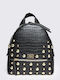 Elena Athanasiou Croco Backpack Small Black