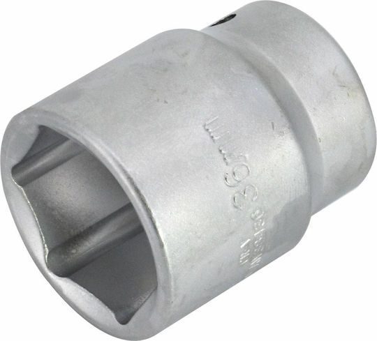 Awtools 3/4" Short Hex Socket 36mm Black Line