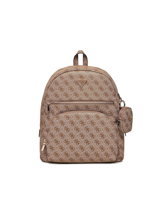 Rucsac mare Guess Power Play Tech pentru femei cu logo Latte Gu0achwsl90063300000