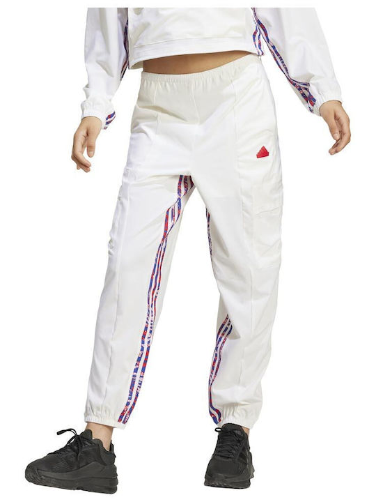 Adidas Cargo Pants Women's Sweatpants White