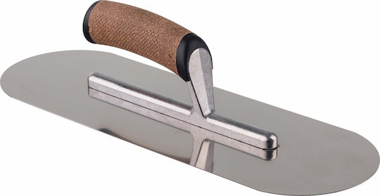 Awtools Metal Trowel Flat 480mm Cork Handle on Aluminum Foot